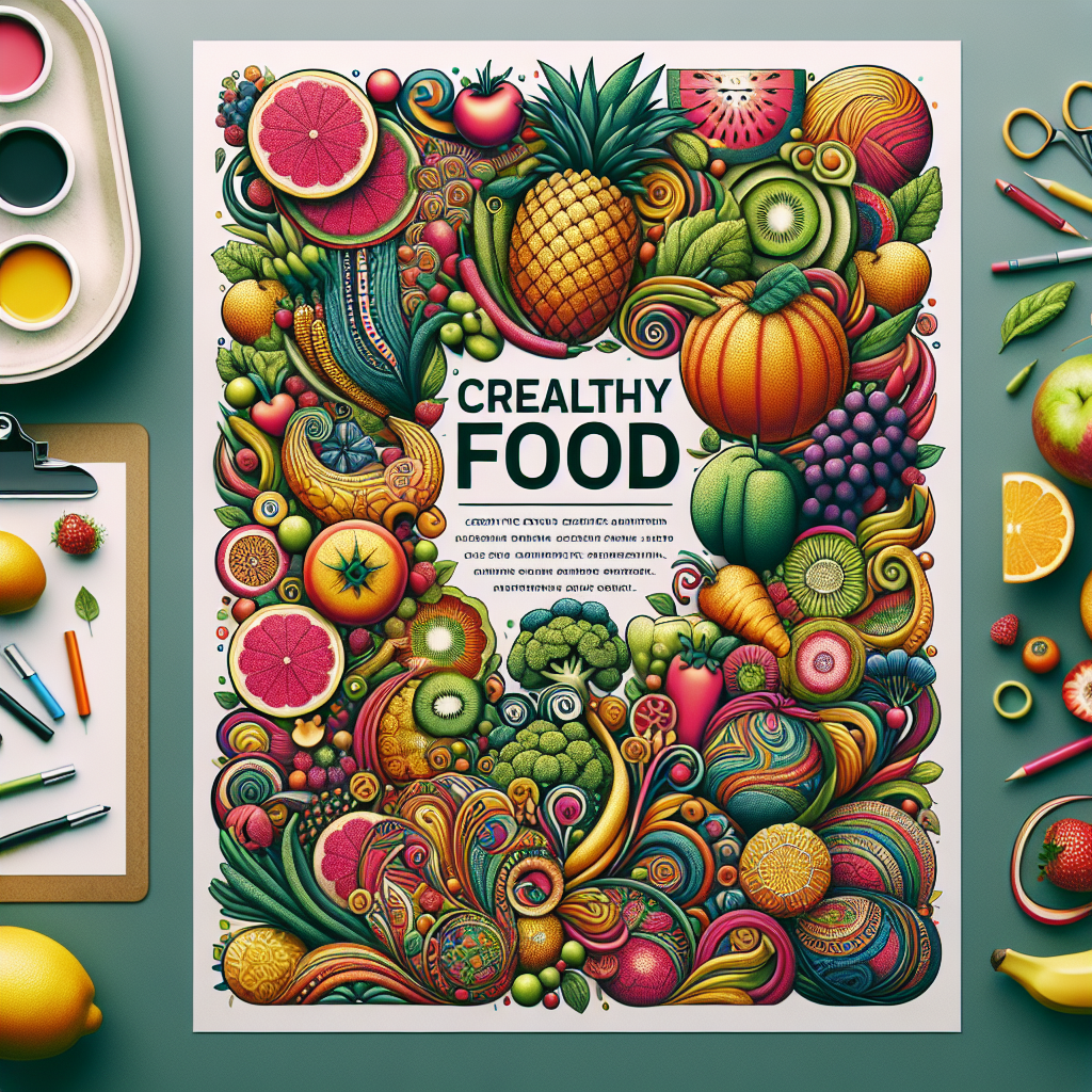 Creative Examples of Healthy Food Posters to Inspire Your Next Design